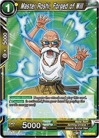 dragonball super card game tb1 tournament of power master roshi forged of will tb1 076 foil