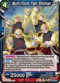 dragonball super card game tb1 tournament of power multi form tien shinhan tb1 033 foil