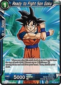 dragonball super card game tb1 tournament of power ready to fight son goku tb1 027