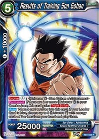 Results of Training Son Gohan TB1-028