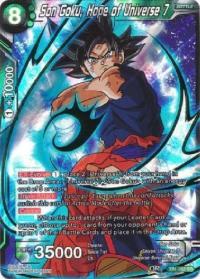 dragonball super card game tb1 tournament of power son goku hope of universe 7 tb1 052 spr