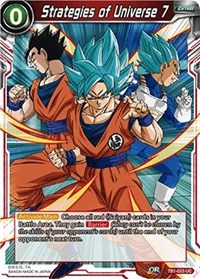 Strategies of Universe 7   TB1-023 (FOIL)