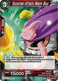 dragonball super card game tb1 tournament of power surprise attack majin buu tb1 007 foil