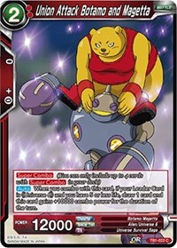 Union Attack Botamo and Magetta  TB1-022 (FOIL)