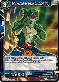 dragonball super card game tb1 tournament of power universe 9 striker comfrey tb1 040 foil