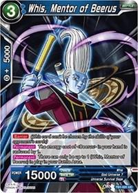 dragonball super card game tb1 tournament of power whis mentor of beerus tb1 031 foil