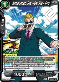 Announcer, Play-By-Play Pro TB2-067 (FOIL)
