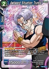 dragonball super card game tb2 world martial arts tournament awkward situation trunks tb2 026