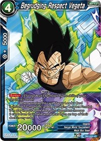 Begrudging Respect Vegeta TB2-025 (FOIL)