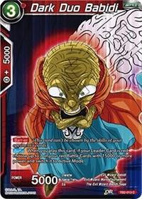 dragonball super card game tb2 world martial arts tournament dark duo babidi tb2 013 foil