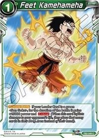 dragonball super card game tb2 world martial arts tournament feet kamehameha tb2 049 foil