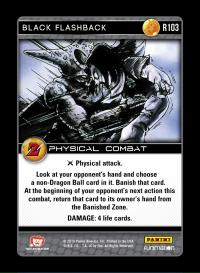 dragonball z awakening black flashback foil