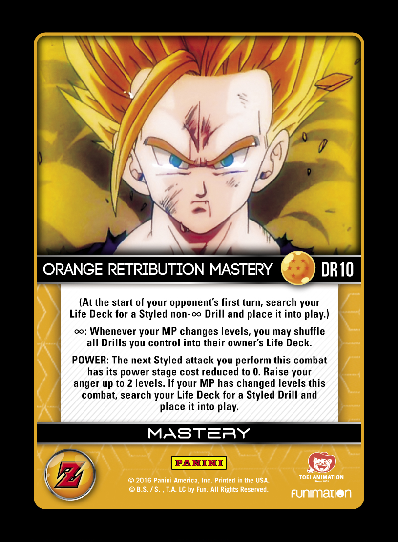 Orange Retribution Mastery
