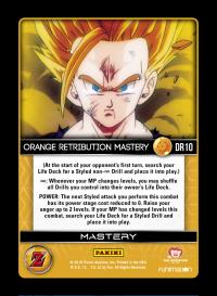 dragonball z awakening orange retribution mastery