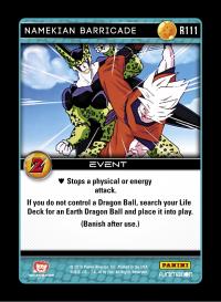 dragonball z awakening namekian barricade foil