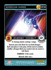 dragonball z awakening namekian surge foil