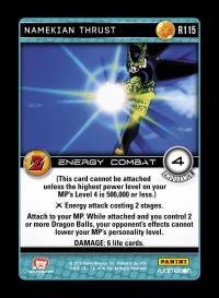 dragonball z awakening namekian thrust foil