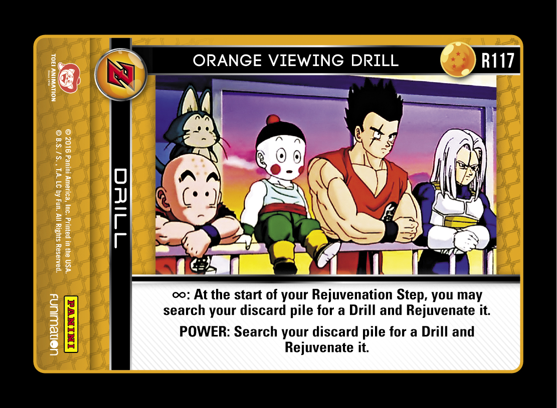 Orange Viewing Drill (FOIL)