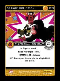 dragonball z awakening orange collision foil