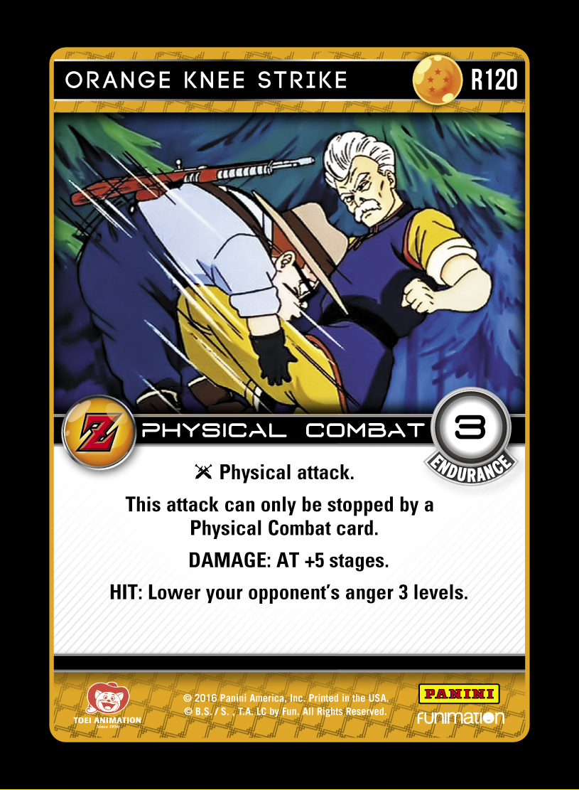 Orange Knee Strike (FOIL)