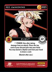 dragonball z awakening red awakening