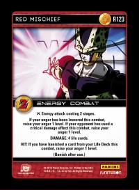 dragonball z awakening red mischief foil