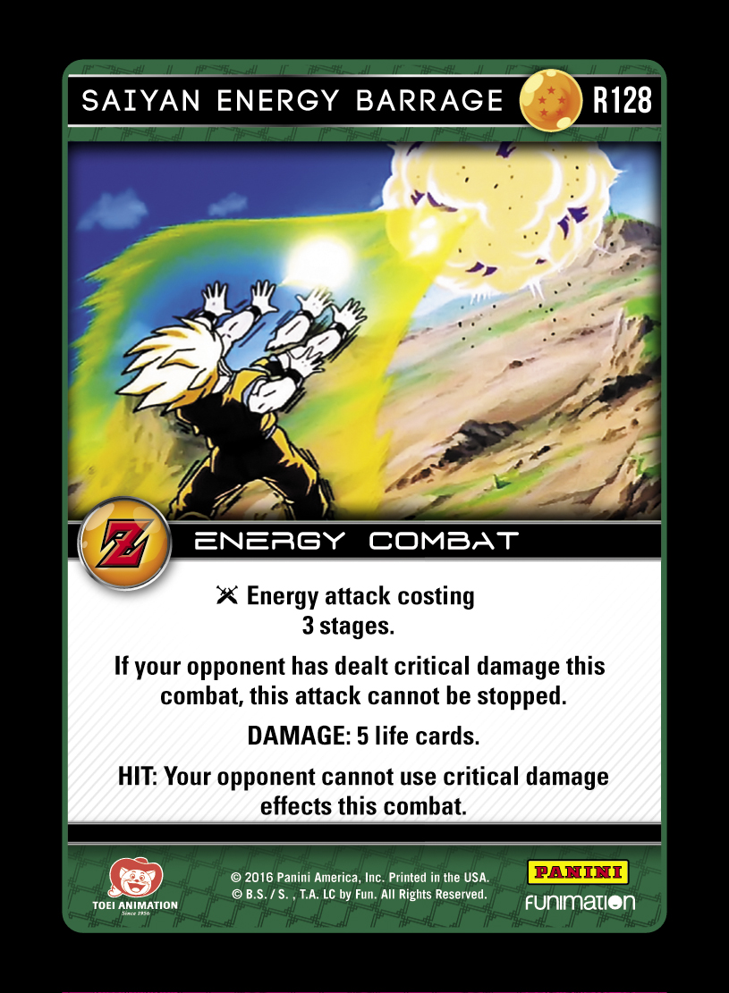 Saiyan Energy Barrage (FOIL)