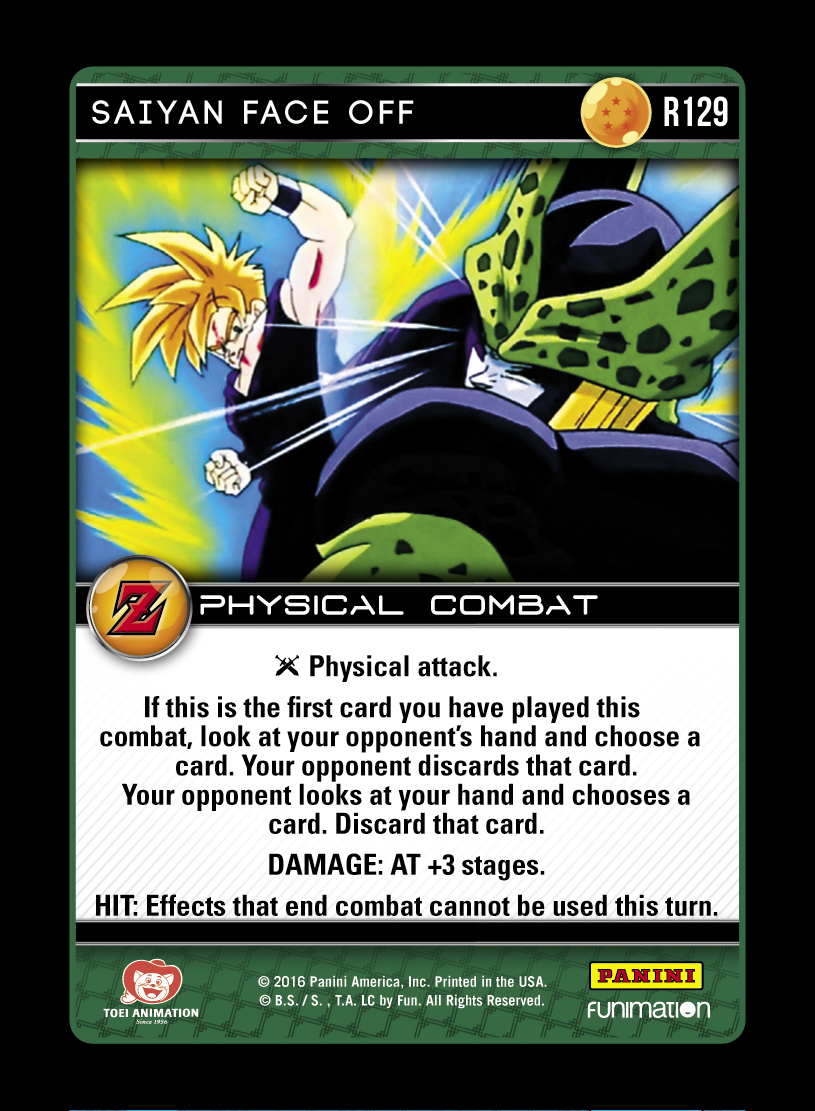 Saiyan Face Off (FOIL)