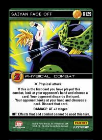 dragonball z awakening saiyan face off foil