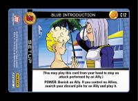 dragonball z awakening blue introduction foil