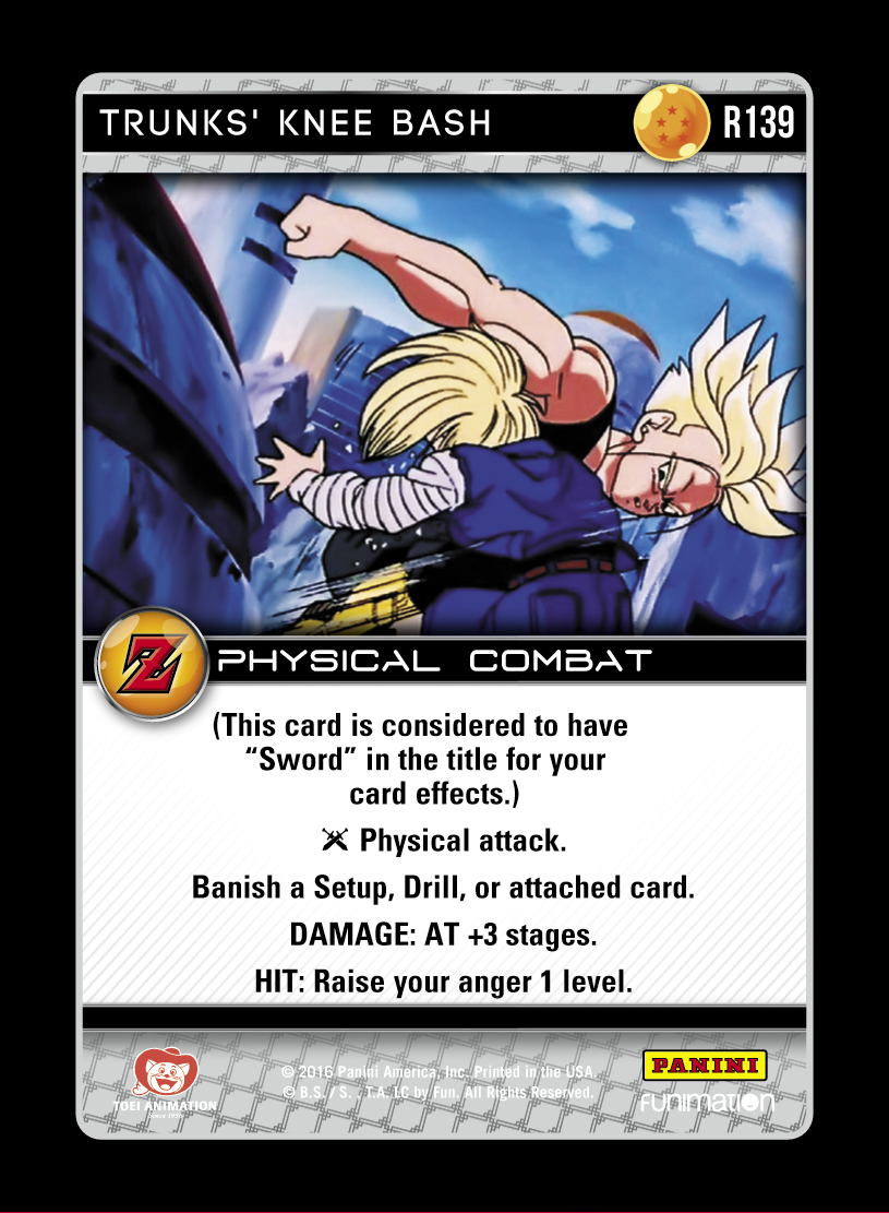 Trunks' Knee Bash (FOIL)