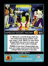 dragonball z awakening namekian radiant mastery