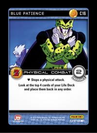 dragonball z awakening blue patience foil