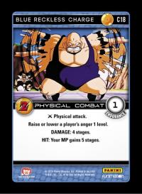 dragonball z awakening blue reckless charge foil