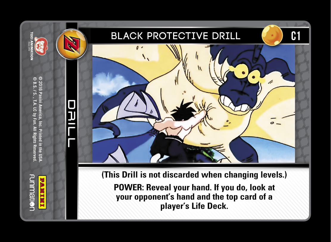 Black Protective Drill (FOIL)