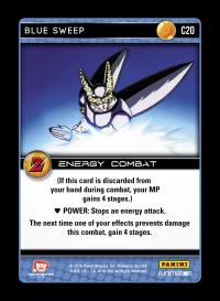 dragonball z awakening blue sweep foil