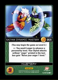 dragonball z awakening saiyan dynamic mastery