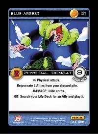 dragonball z awakening blue arrest foil