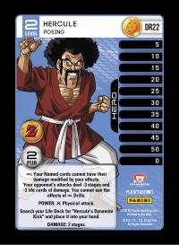 dragonball z awakening hercule posing