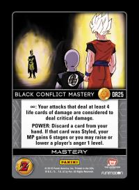 dragonball z awakening black conflict mastery