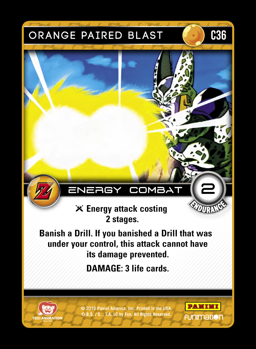 Orange Paired Blast