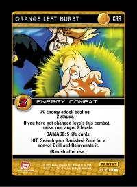 dragonball z awakening orange left burst