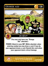 dragonball z awakening orange aid foil