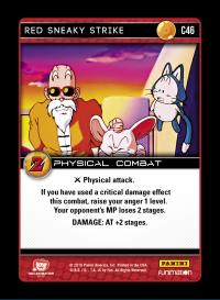 dragonball z awakening red sneaky strike foil