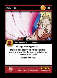 dragonball z awakening red tilt foil