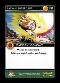 dragonball z awakening saiyan intercept foil