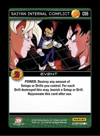 dragonball z awakening saiyan internal conflict foil