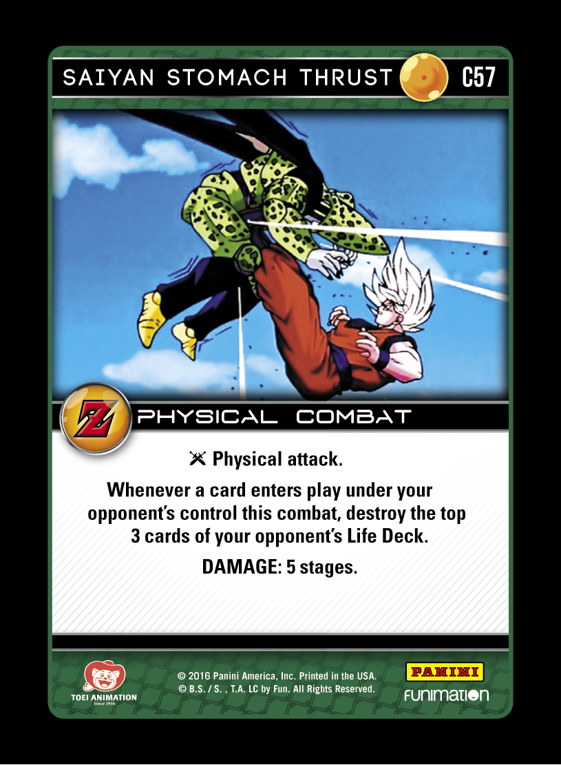 Saiyan Stomach Thrust (FOIL)