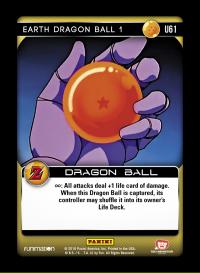 dragonball z awakening earth dragon ball 1 foil