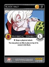 dragonball z awakening black halt foil